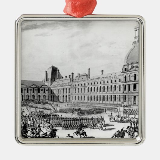 Napoleon Bonaparte First Consul Metalen Ornament (Voorkant)