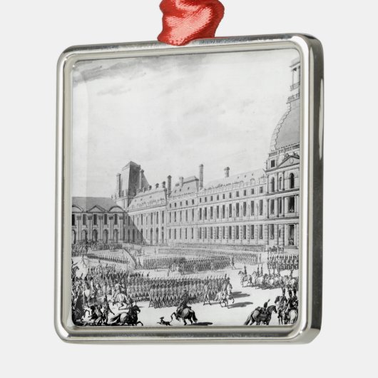 Napoleon Bonaparte First Consul Metalen Ornament (Links)