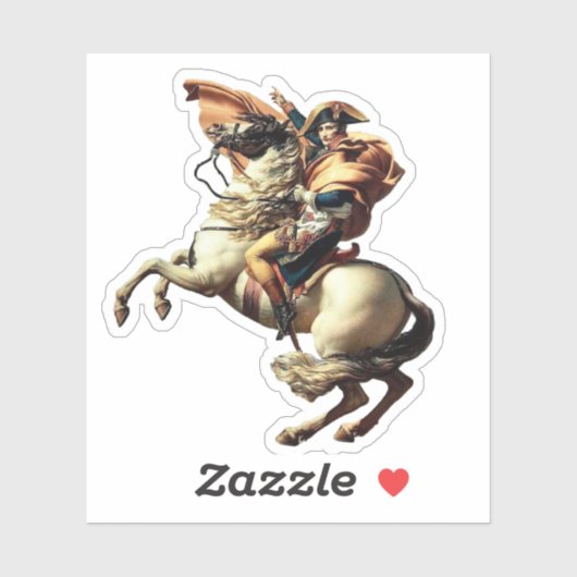 Napoleon Bonaparte France Sticker (Vel)