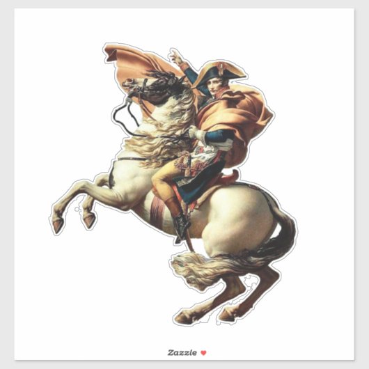 Napoleon Bonaparte France Sticker (Vel)
