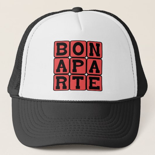 Napoleon Bonaparte, Franse keizer Trucker Pet (Voorkant)