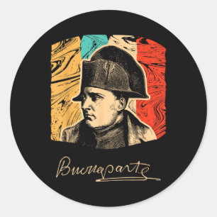 Napoleon Bonaparte Historisch leider Franse politi Ronde Sticker