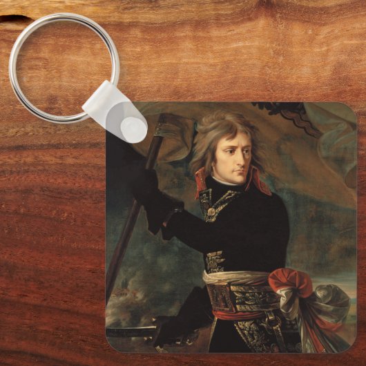 Napoleon Bonaparte in Bridge in de strijd tegen Ar Sleutelhanger (Voorkant)