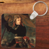 Napoleon Bonaparte in Bridge in de strijd tegen Ar Sleutelhanger (Achterkant)