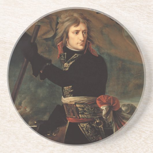 Napoleon Bonaparte in Bridge in de strijd tegen Ar Zandsteen Onderzetter (Voorkant)