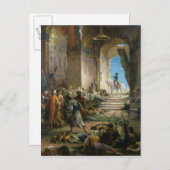 Napoleon Bonaparte in de Grote Moskee in Caïro Briefkaart (Voorkant / Achterkant)