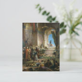 Napoleon Bonaparte in de Grote Moskee in Caïro Briefkaart (Staand voorkant)