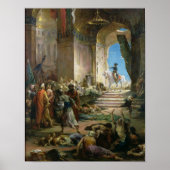 Napoleon Bonaparte in de Grote Moskee in Caïro Poster (Voorkant)