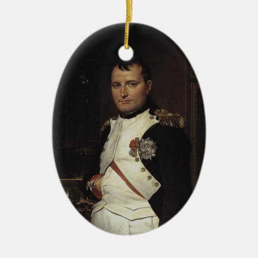 Napoleon Bonaparte Keramisch Ornament (Voorkant)