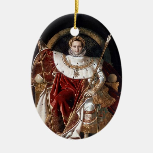 Napoleon Bonaparte Keramisch Ornament (Voorkant)