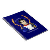 Napoleon Bonaparte - Onderbreek nooit uw vijand Notitieboek (Rechterzijde)