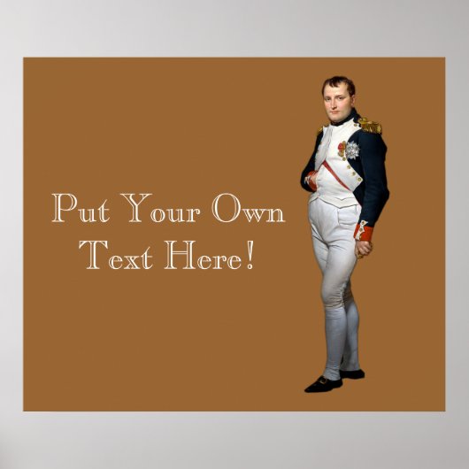 Napoleon Bonaparte Poster (Voorkant)