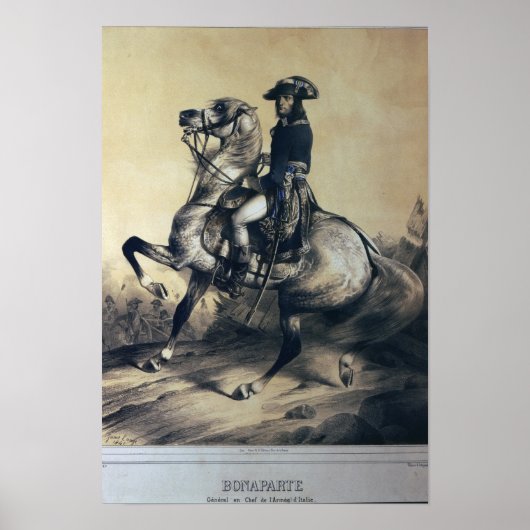 Napoleon Bonaparte Poster (Voorkant)