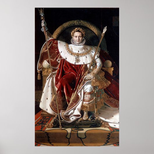 Napoleon Bonaparte Poster (Voorkant)