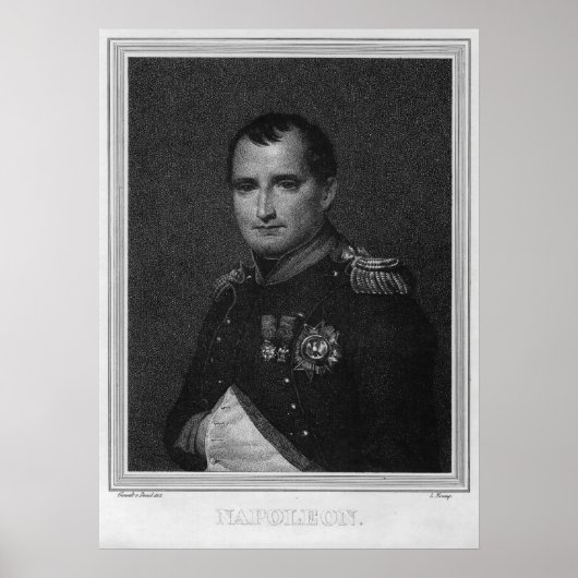 Napoleon Bonaparte Poster (Voorkant)