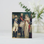 Napoleon Bonaparte Receiving Queen Louisa Briefkaart (Staand voorkant)