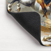 Napoleon Bonaparte schilderij van Jacques-Louis Da Muismat (Hoek)