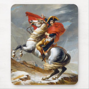 Napoleon Bonaparte schilderij van Jacques-Louis Da Muismat
