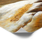 Napoleon Bonaparte schilderij van Jacques-Louis Da Poster (Hoek)