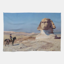 Napoleon Bonaparte voor de Sfinx (door Gérôme)