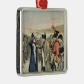 Napoleon Bonaparte voor het vrouw Metalen Ornament (Rechts)