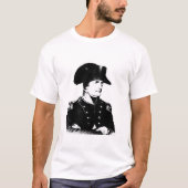 Napoleon Bonaparte — Zwart-wit T-shirt (Voorkant)