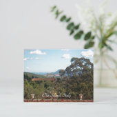 Napoleon Bonaparte's Exile Uitzicht. Elba Island Briefkaart (Staand voorkant)