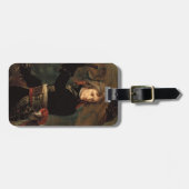 Napoleon Bonaparte's Rally in de Slag bij Arcole Bagagelabel (Voorkant horizontaal)