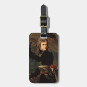Napoleon Bonaparte's Rally in de Slag bij Arcole Bagagelabel (Voorkant verticaal)