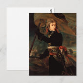 Napoleon Bonaparte's Rally in de Slag bij Arcole Briefkaart (Voorkant / Achterkant)