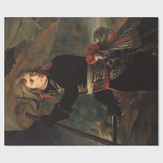 Napoleon Bonaparte's Rally in de Slag bij Arcole Cadeaupapier (Vlak)