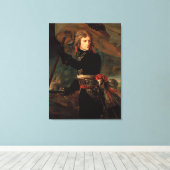 Napoleon Bonaparte's Rally in de Slag bij Arcole Canvas Afdruk (Insitu (Houten vloer))