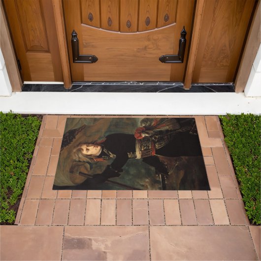 Napoleon Bonaparte's Rally in de Slag bij Arcole Deurmat (Buiten)