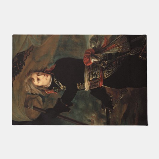Napoleon Bonaparte's Rally in de Slag bij Arcole Deurmat (Voorkant)