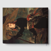 Napoleon Bonaparte's Rally in de Slag bij Arcole Gastenboek (Achterkant)