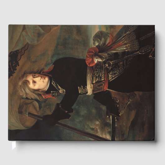 Napoleon Bonaparte's Rally in de Slag bij Arcole Gastenboek (Voorkant)