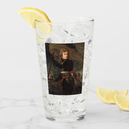 Napoleon Bonaparte's Rally in de Slag bij Arcole Glas (Voorkant ijs)