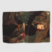 Napoleon Bonaparte's Rally in de Slag bij Arcole Golfhanddoek (Horizontaal)