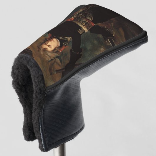 Napoleon Bonaparte's Rally in de Slag bij Arcole Golfheadcover (3/4 voorkant)
