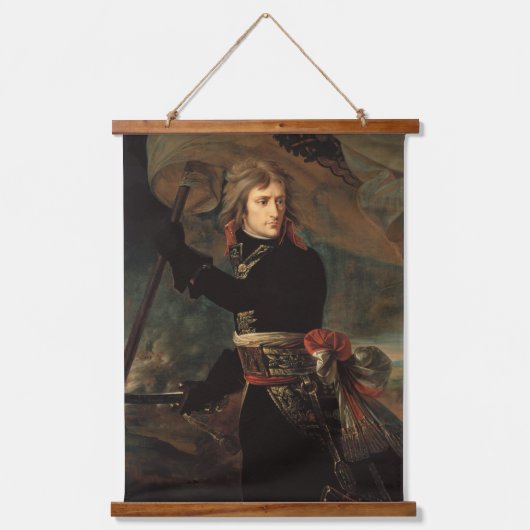 Napoleon Bonaparte's Rally in de Slag bij Arcole Hangend Wandkleed (Voorkant)