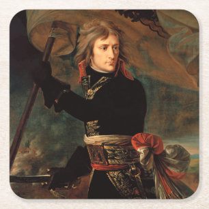 Napoleon Bonaparte's Rally in de Slag bij Arcole Kartonnen Onderzetters