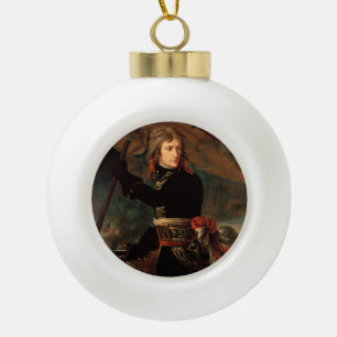 Napoleon Bonaparte's Rally in de Slag bij Arcole Keramische Bal Ornament