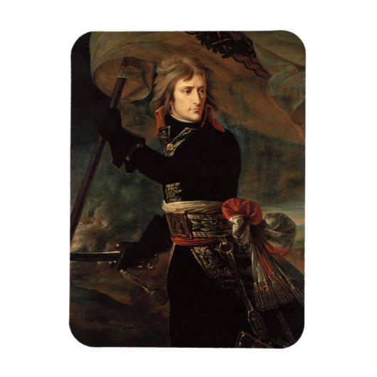 Napoleon Bonaparte's Rally in de Slag bij Arcole Magneet (Verticaal)