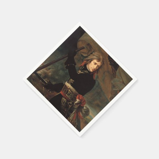 Napoleon Bonaparte's Rally in de Slag bij Arcole Servet (Hoek)