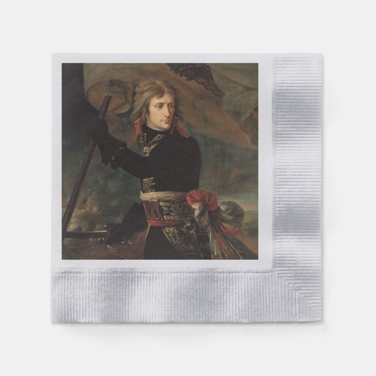 Napoleon Bonaparte's Rally in de Slag bij Arcole Servet (Voorkant)