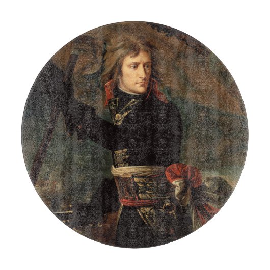 Napoleon Bonaparte's Rally in de Slag bij Arcole Snijplank (Voorkant)