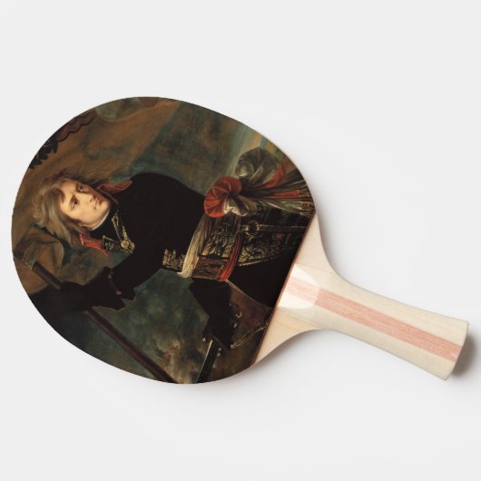 Napoleon Bonaparte's Rally in de Slag bij Arcole Tafeltennisbatje (Zijkant)
