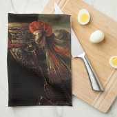 Napoleon Bonaparte's Rally in de Slag bij Arcole Theedoek (Quarter Fold)