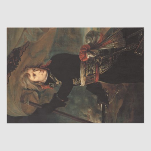 Napoleon Bonaparte's Rally in de Slag bij Arcole Tissuepapier (Voorkant)