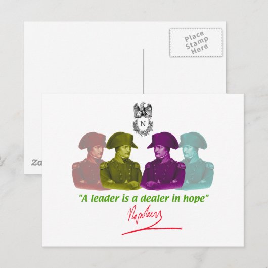 Napoleon Briefkaart (Voorkant / Achterkant)